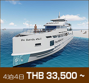 シミラン諸島〜リチェリューロック／デラックスクルーズ／ディープアンダマンクイーン