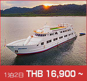 シミラン諸島〜リチェリューロック／アンダマンショートクルーズ／クーン9