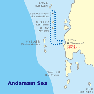 MAP/HOBO-YA SIMILAN/DIVE SAFARI/M/V MANTA QUEEN2