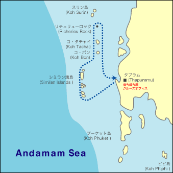 MAP/HOBO-YA SIMILAN/DIVE SAFARI/M/V MANTA QUEEN3