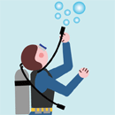 Liveaboard review of skills／Start Ascending At the Guide's Signal