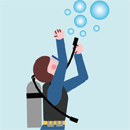 Liveaboard review of skills／Ascent Rate No Faster than 10m per Minute