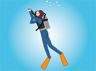 Liveaboard review of skills／Descent