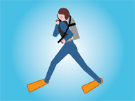 Liveaboard review of skills／Entry