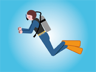 ダイブクルーズ スキルアップ講座／ダイビング基礎知識編／中性浮力