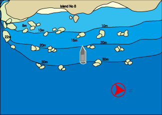 水中マップ／アトランティスX／シミラン諸島No.8